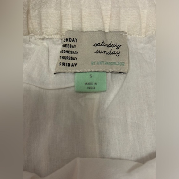 NWOT Anthropologie Saturday Sunday Melissa Gauze Skirt Size Small - Picture 2 of 8